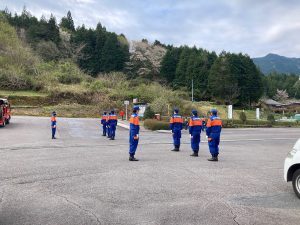 写真：第3分団　4月定期訓練2