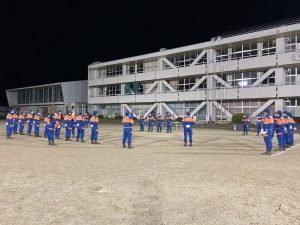 写真：第5分団　春季訓練1