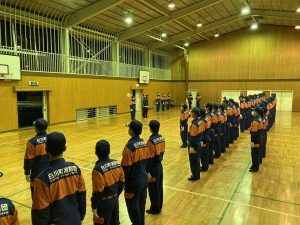 写真：第4分団　引継分団訓練2
