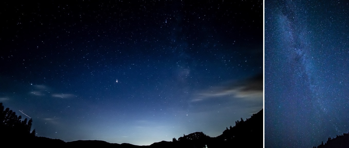 写真：星空・天の川