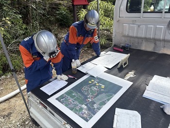 写真：合同機動訓練（2）