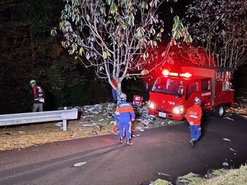 写真:1分団非常招集(2)