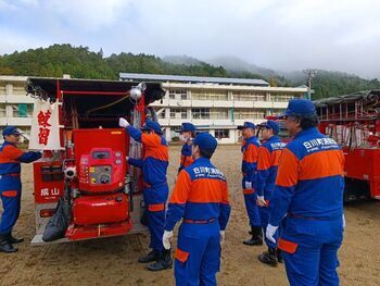 写真:5分団秋季訓練(1)