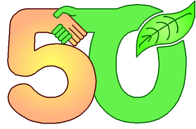 50周年のロゴマーク