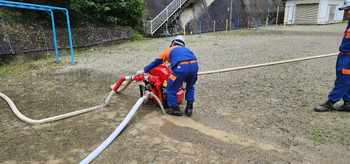 訓練の様子