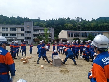 訓練の様子