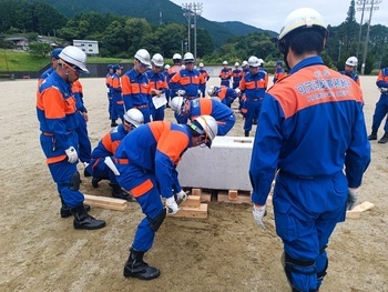 訓練の様子