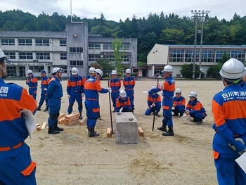 訓練の様子