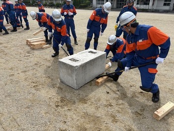 訓練の様子